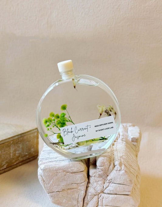 Handmade Botanical Reed Diffuser – 100ml | Long-Lasting Home Fragrance-0